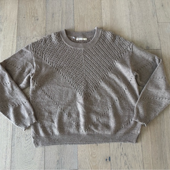 Marine Layer Olivia Crewneck Sweater Medium - Picture 2 of 5